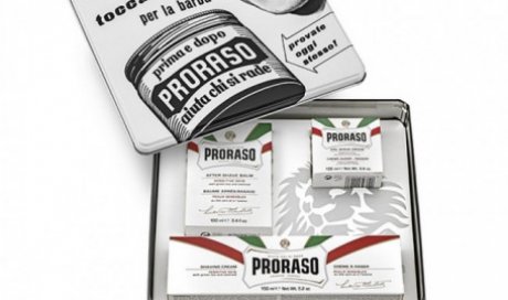 Vente de coffret rasage Proraso dans barbershop à Dole 